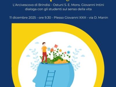 L’Istituto Comprensivo “Giovanni XXIII – Bosco” di Ostuni accoglie l’Arcivescovo Giovanni Intini