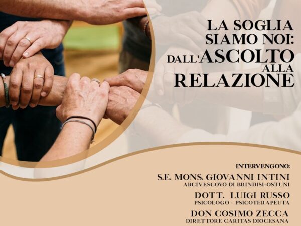 Dall’ascolto alla relazione: la Caritas diocesana si ritrova a Ostuni per ridisegnare il volto dell’accoglienza